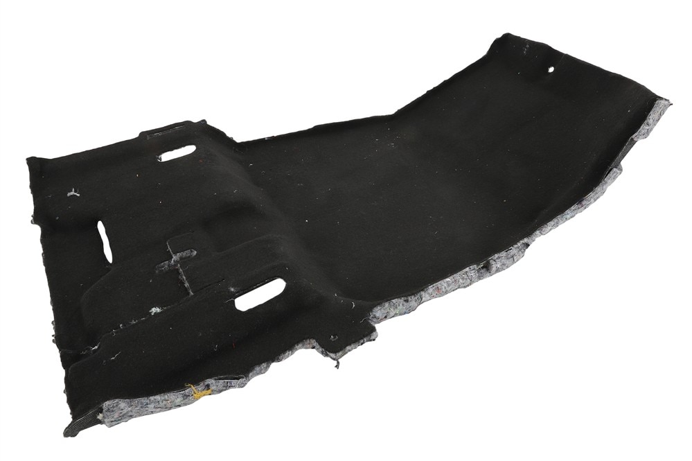 GM Genuine Parts Black Front Passenger Side Floor Panel Carpet
