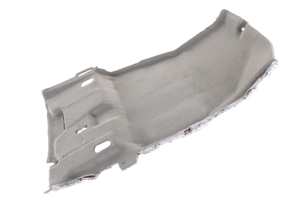 GM Genuine Parts Dark Titanium Front Passenger Side Floor Panel Carpet