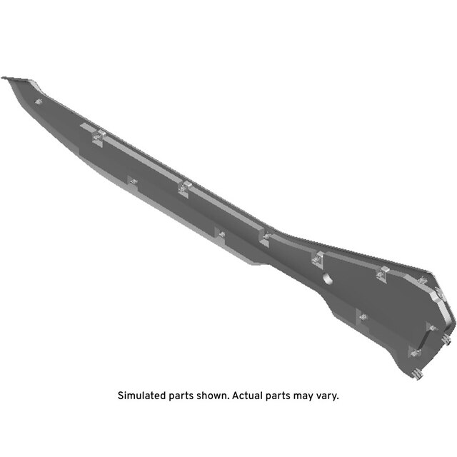 GM Genuine Parts Gasoline Int Front Floor Console Passenger Side Extension Panel