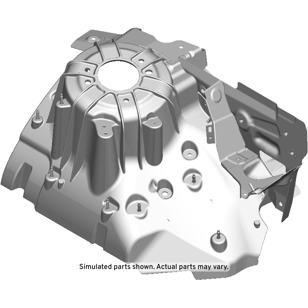 GM Genuine Parts Front Passenger Side Wheelhouse Panel