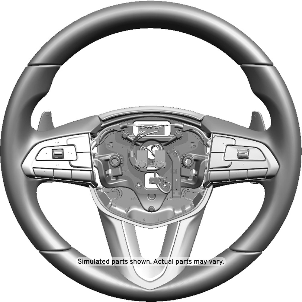 GM Genuine Parts Black Steering Wheel