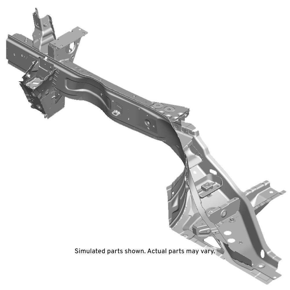 GM Genuine Parts Driver Side Front Compartment Side Rail