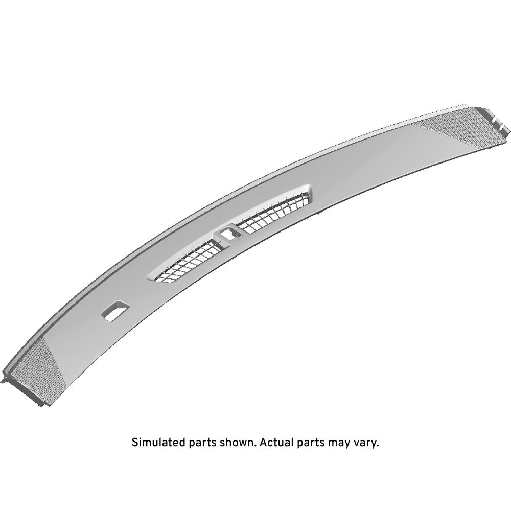 GM Genuine Parts Jet Black Instrument Panel Extension