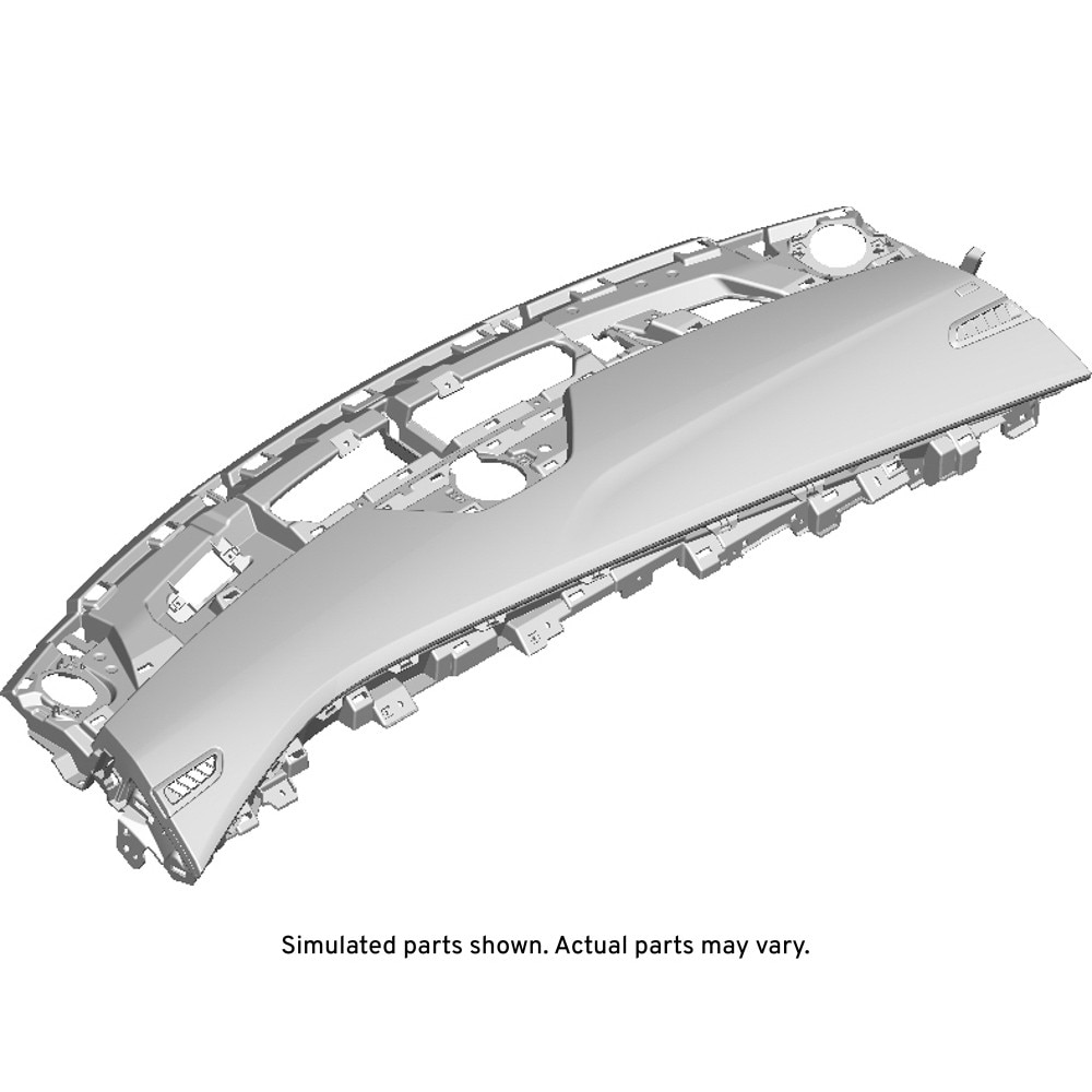 GM Genuine Parts Medium Titanium Instrument Panel Upper Trim Panel