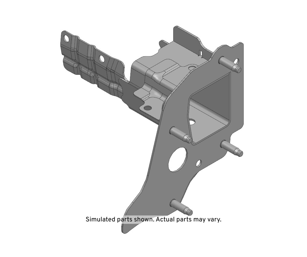GM Genuine Parts Rear Passenger Side Bumper Impact Bar Bracket