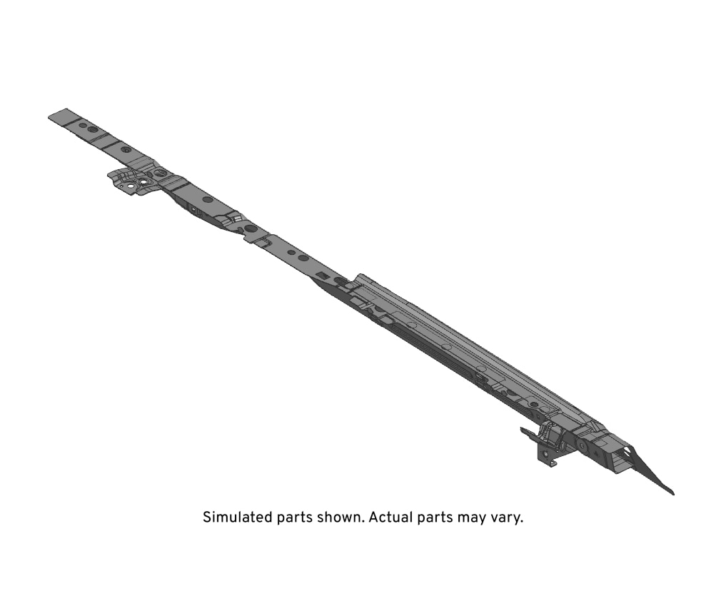 GM Genuine Parts Passenger Side Roof Inner Rear Side Rail
