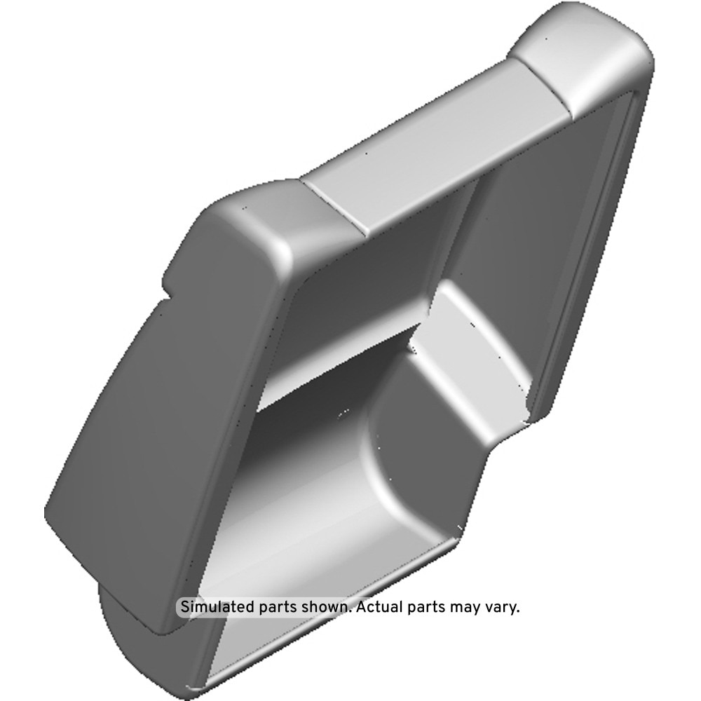 GM Genuine Parts Bittersweet Rear Passenger Side Seat Back Cover