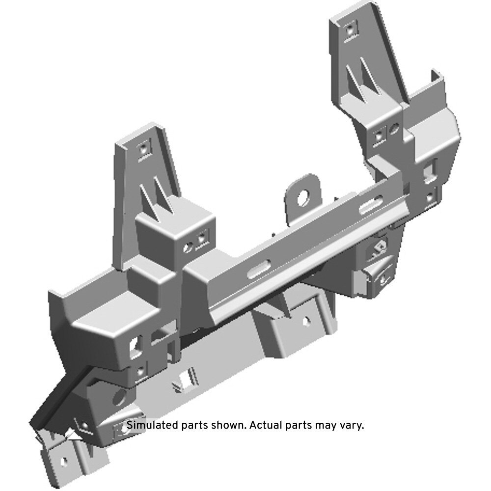 GM Genuine Parts Black Instrument Panel Upper Trim Panel Bracket