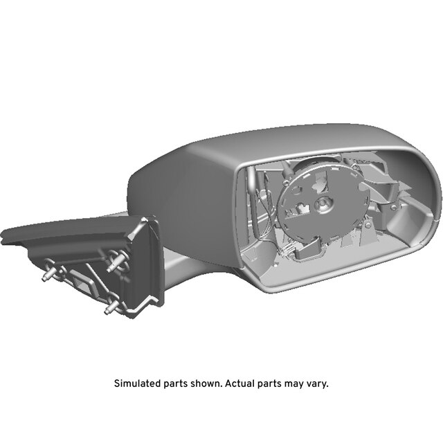 GM Genuine Parts Passenger Side Door Mirror Housing