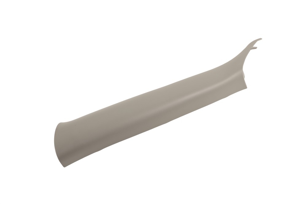 GM Genuine Parts Light Ash Gray Driver Side Windshield Garnish Molding