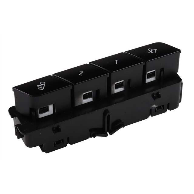 GM Genuine Parts Black Front Passenger Side Seat Adjuster Memory Switch