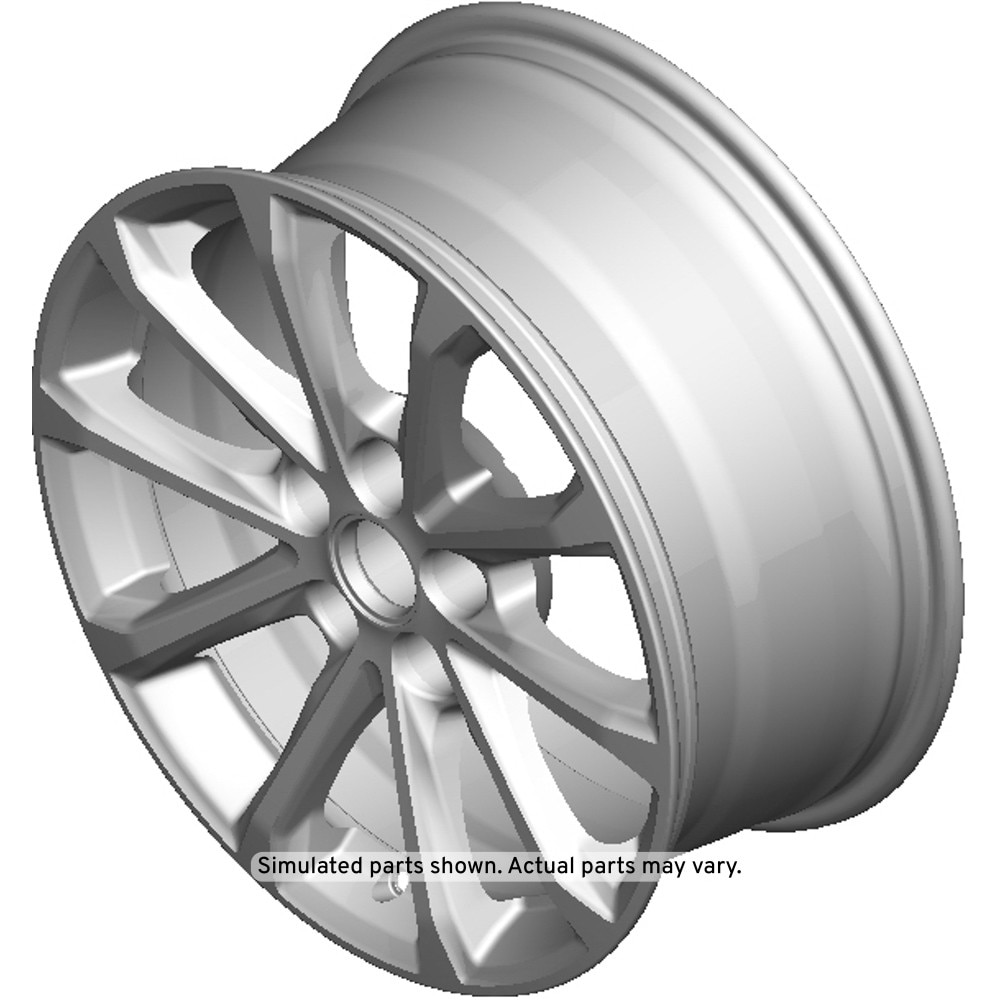 GM Genuine Parts Deep Space Gray Front and Rear Wheel