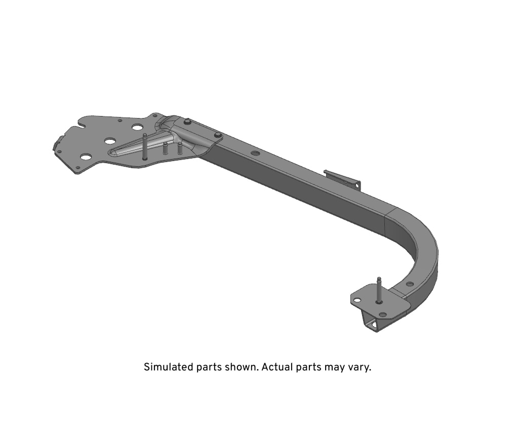 GM Genuine Parts Rear Passenger Side Window Panel Support Bracket