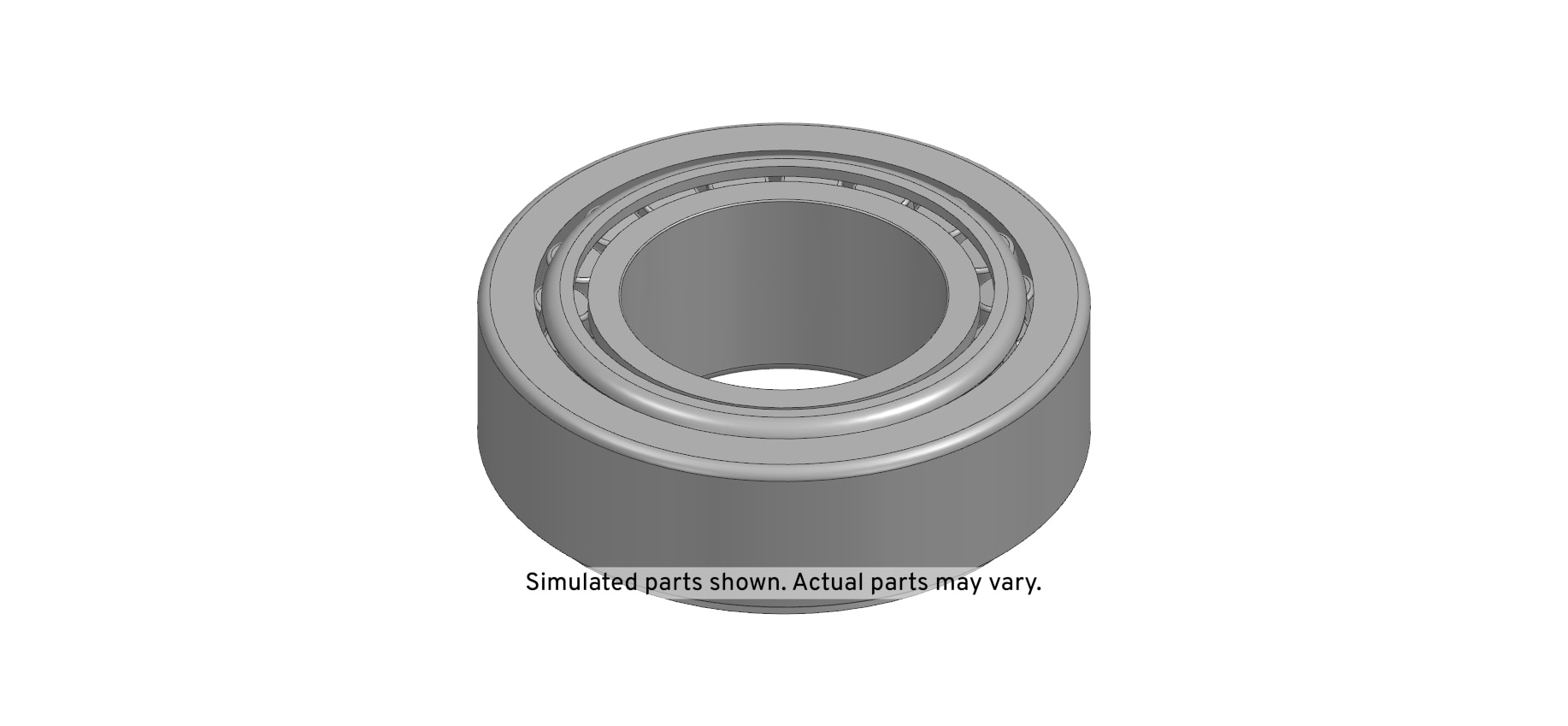 GM Genuine Parts Differential Drive Pinion Gear Outer Bearing