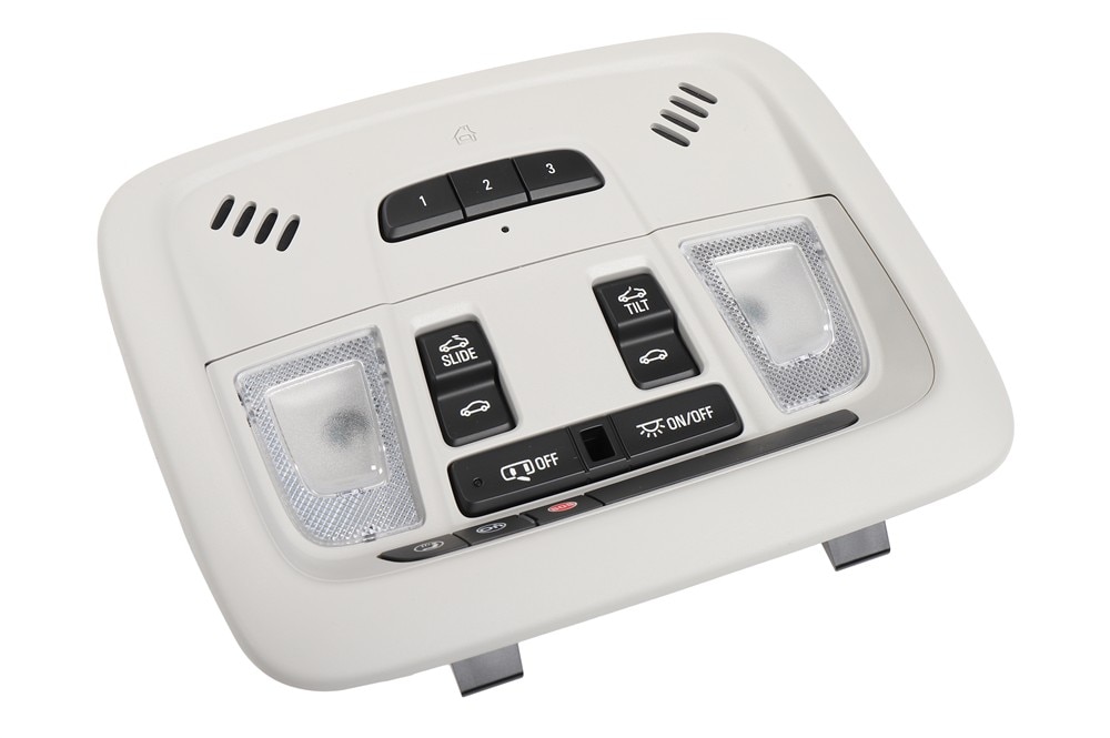 GM Genuine Parts Ash Gray Roof Console