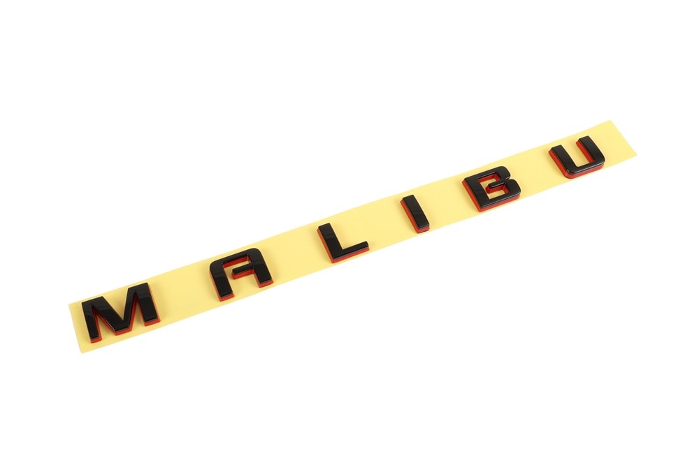 GM Genuine Parts Black Front Side Door Vehicle Name Plate