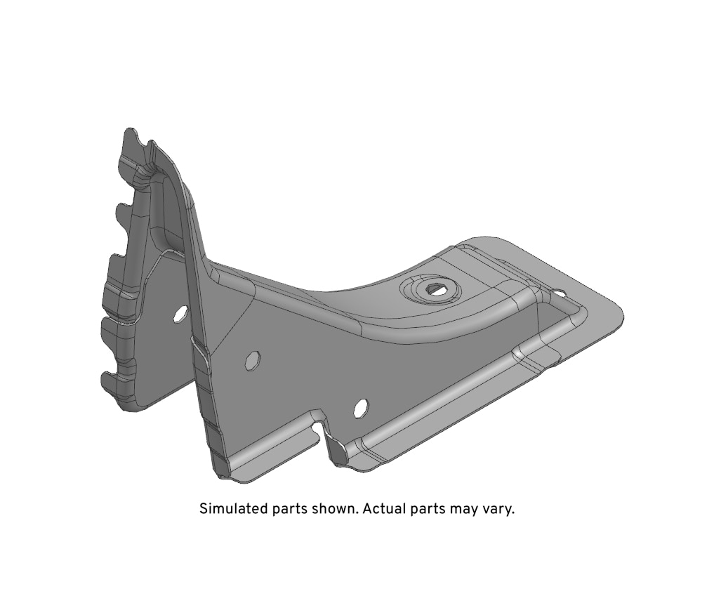 GM Genuine Parts Rear Driver Side Wheelhouse Panel Gusset