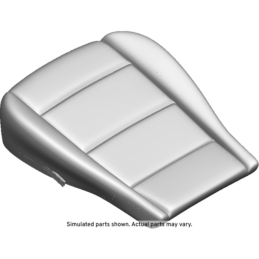 GM Genuine Parts Black Front Passenger Side Seat Cushion Cover