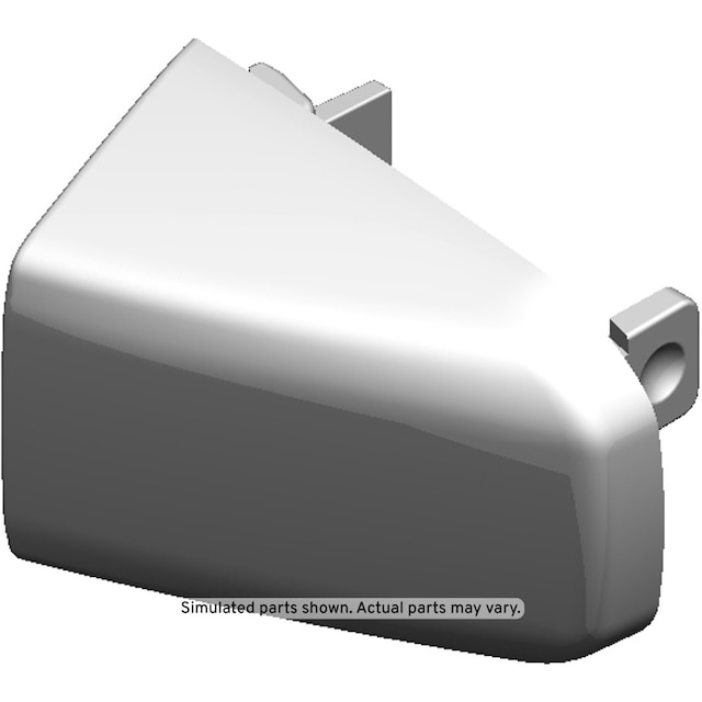 GM Genuine Parts Primed Rear Side Door Lock Cylinder Opening Cover
