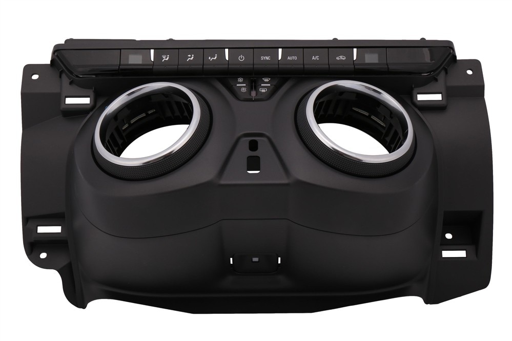 GM Genuine Parts Silver Heater and Air Conditioning User Interface Control