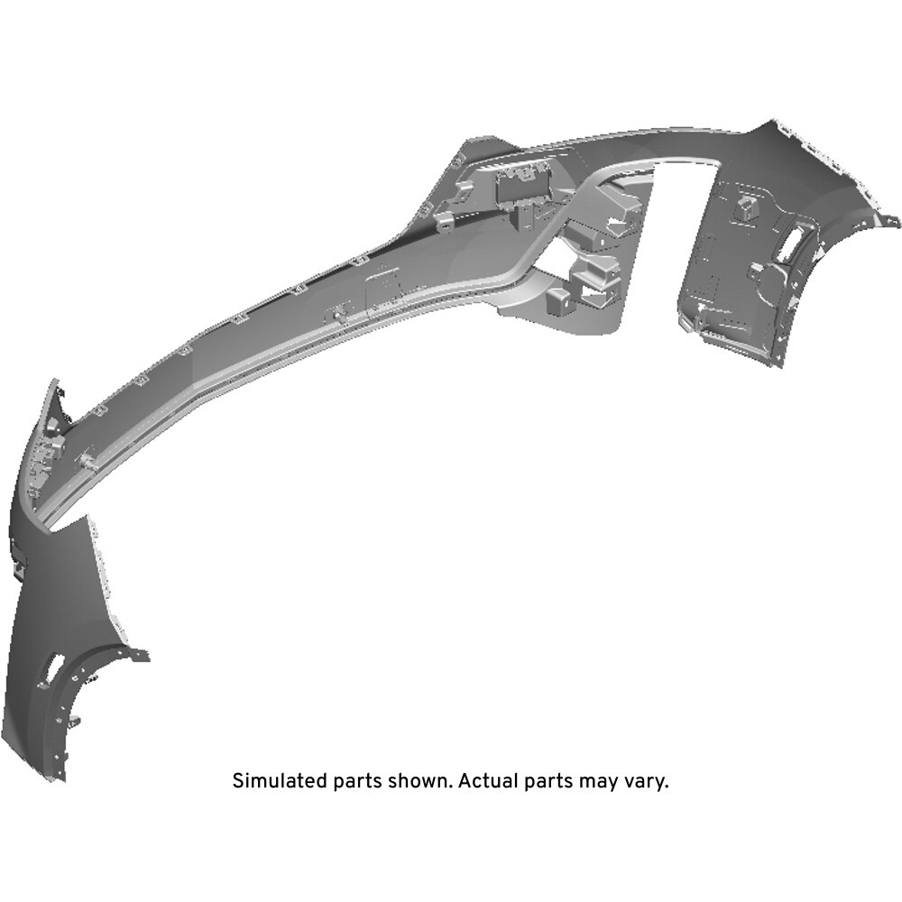 GM Genuine Parts Front Upper Bumper Cover