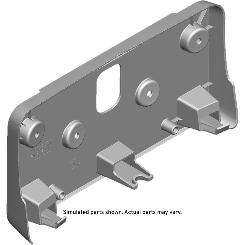 GM Genuine Parts Front License Plate Bracket