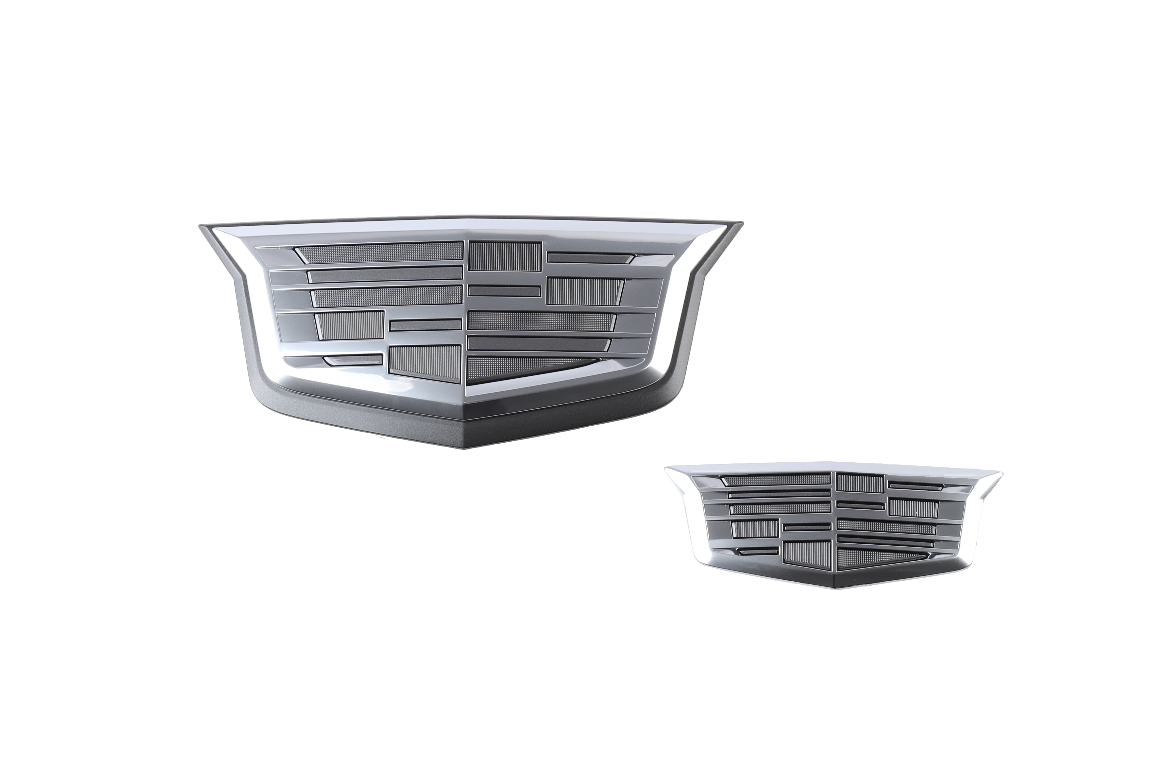 Cadillac Emblems in Monochrome Finish