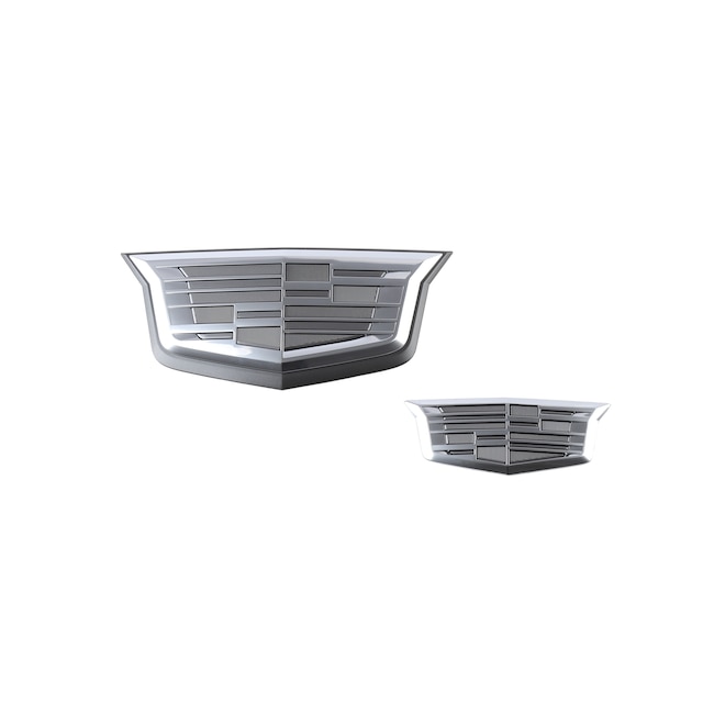 Cadillac Emblems in Monochrome Finish