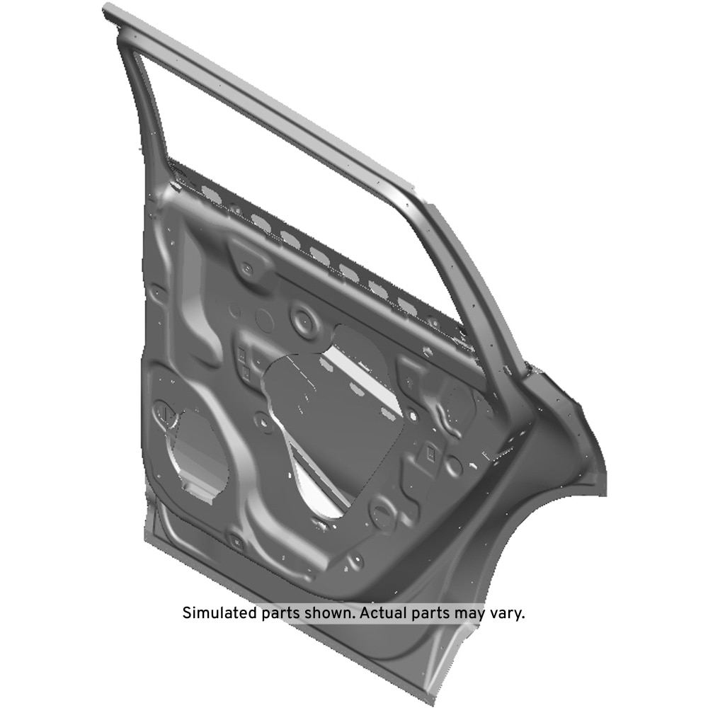 GM Genuine Parts Rear Passenger Side Door