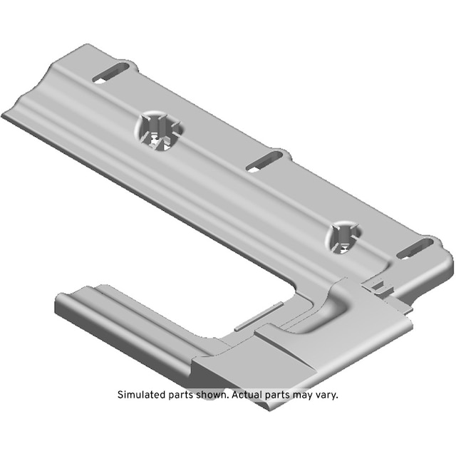 GM Genuine Parts Fawn Rear Driver Side Seat Floor Filler Trim Panel