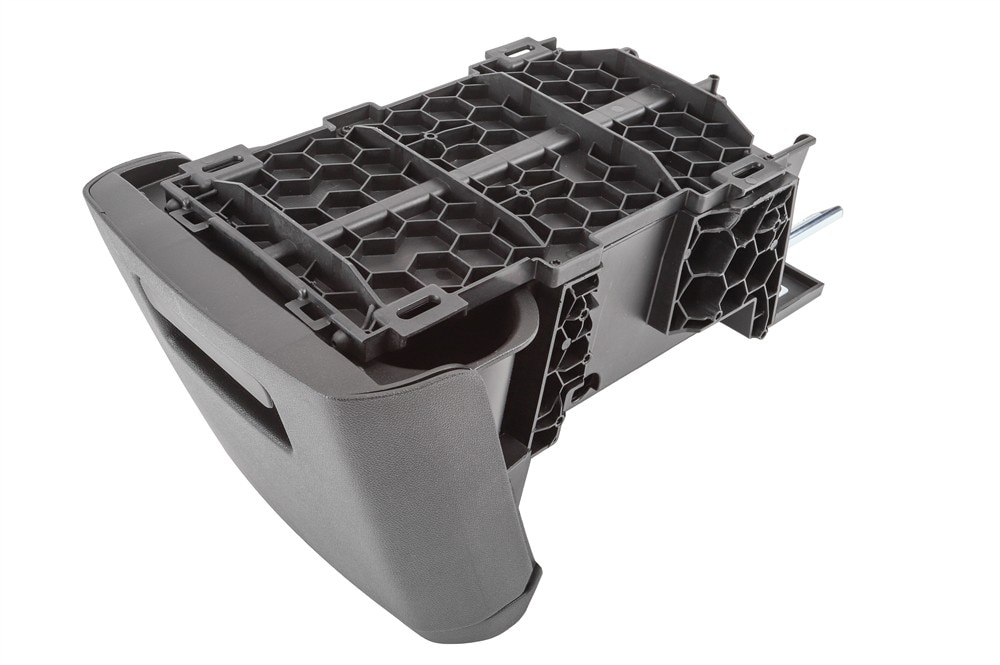 GM Genuine Parts Jet Black Front Floor Console Rear Compartment