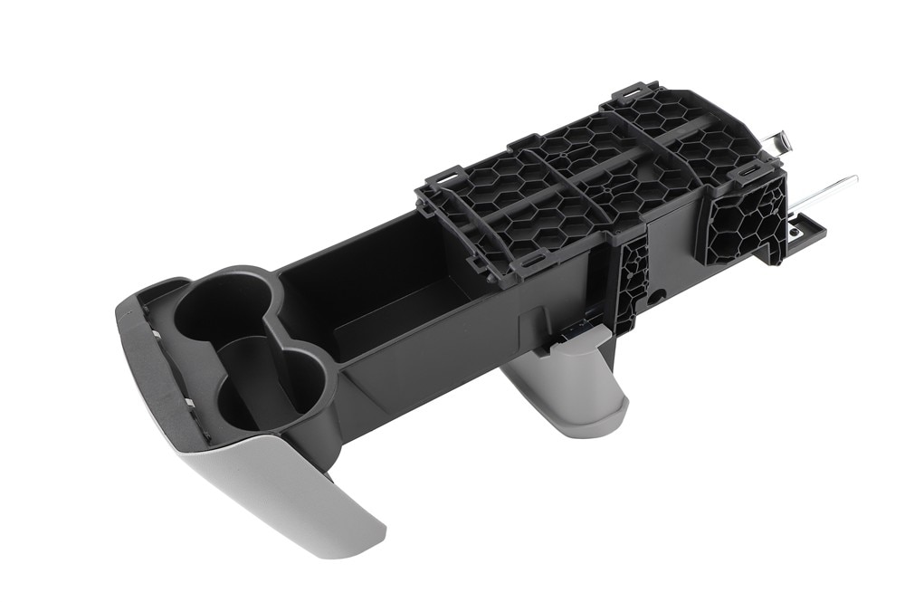 GM Genuine Parts Gray Front Floor Console Rear Compartment