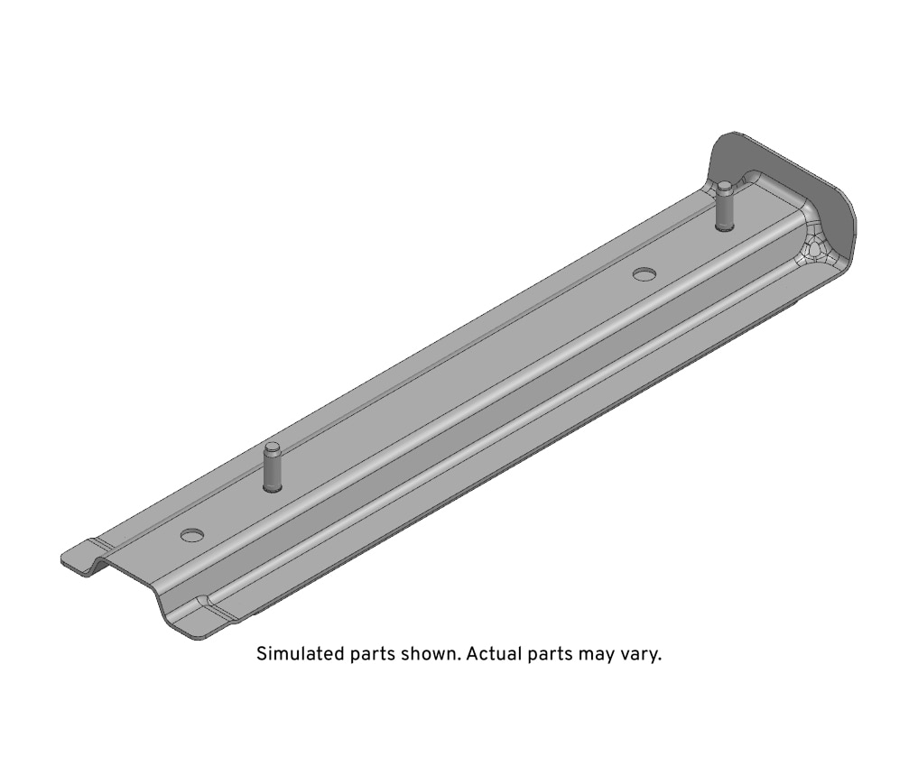 GM Genuine Parts Floor Panel Number 2 Cross Bar