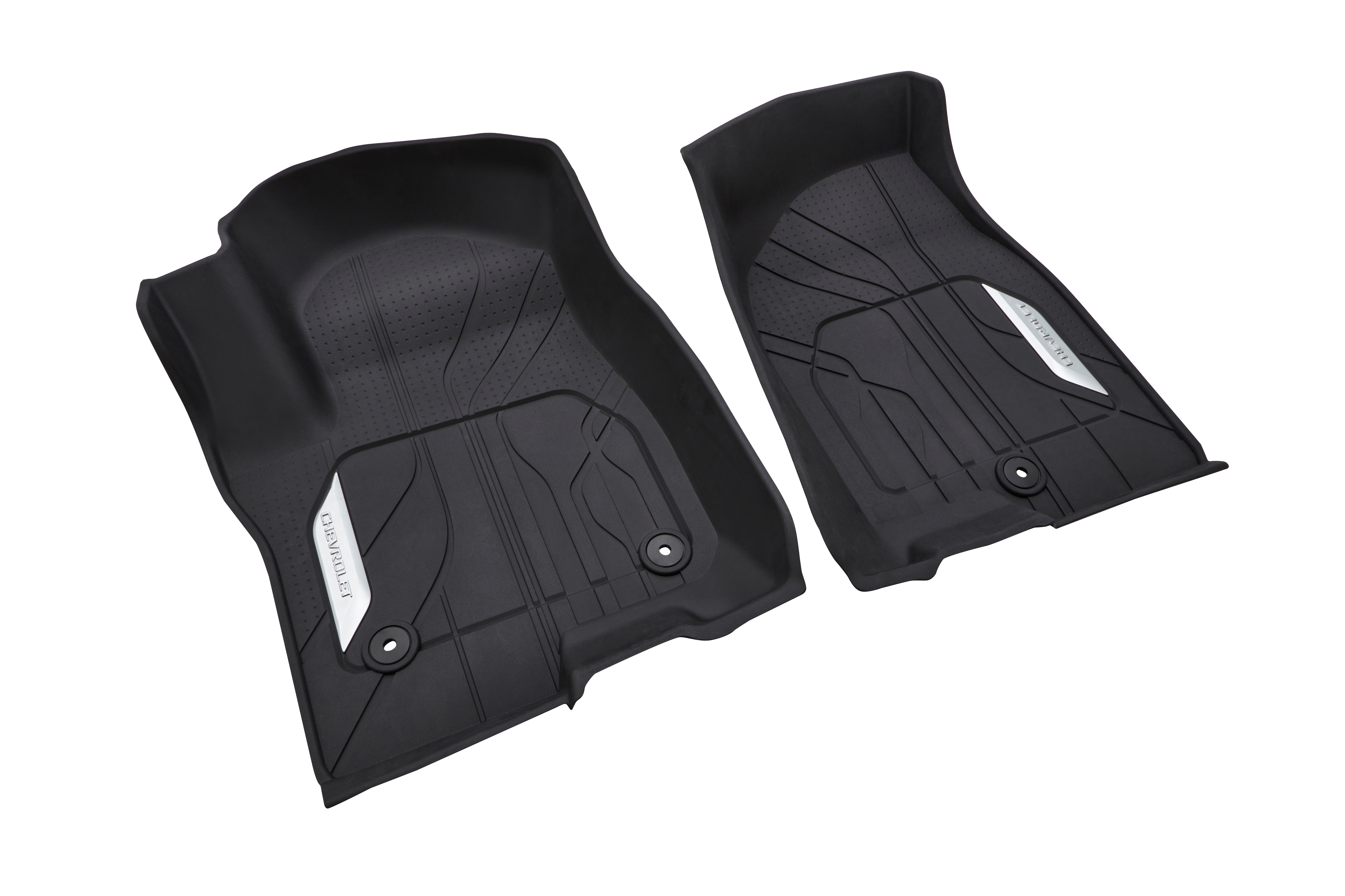 First-Row Premium All-Weather Floor Liners in Jet Black with