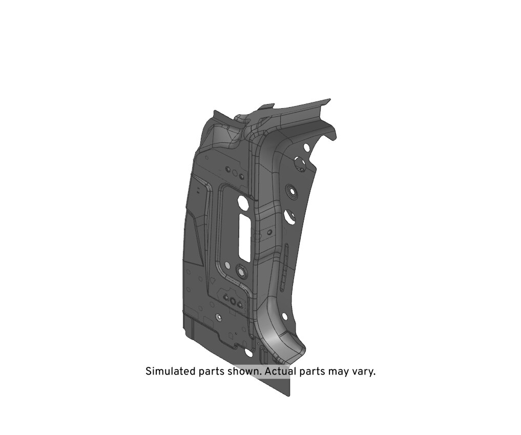 GM Genuine Parts Driver Side A-Pillar Outer Panel Reinforcement