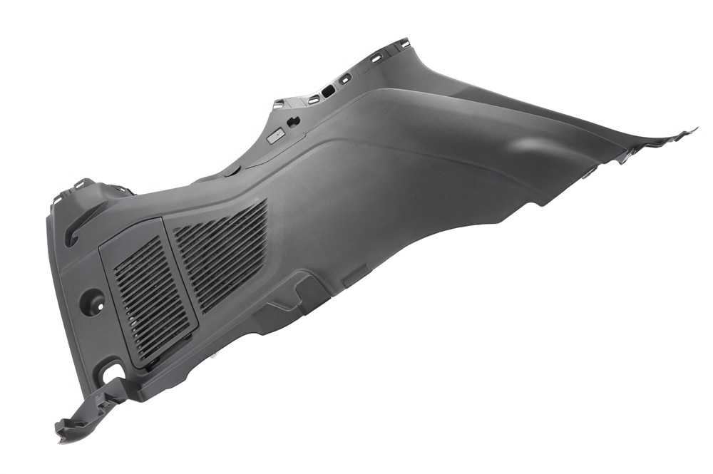 GM Genuine Parts Black Driver Side Quarter Lower Rear Trim Panel