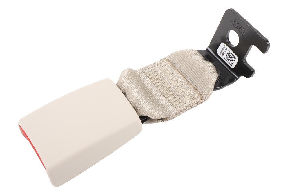GM Genuine Parts Whisper Beige Rear Driver Side Seat Belt Buckle