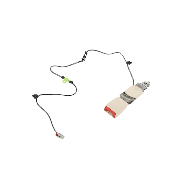 GM Genuine Parts Whisper Beige Rear Passenger Side Seat Belt Buckle