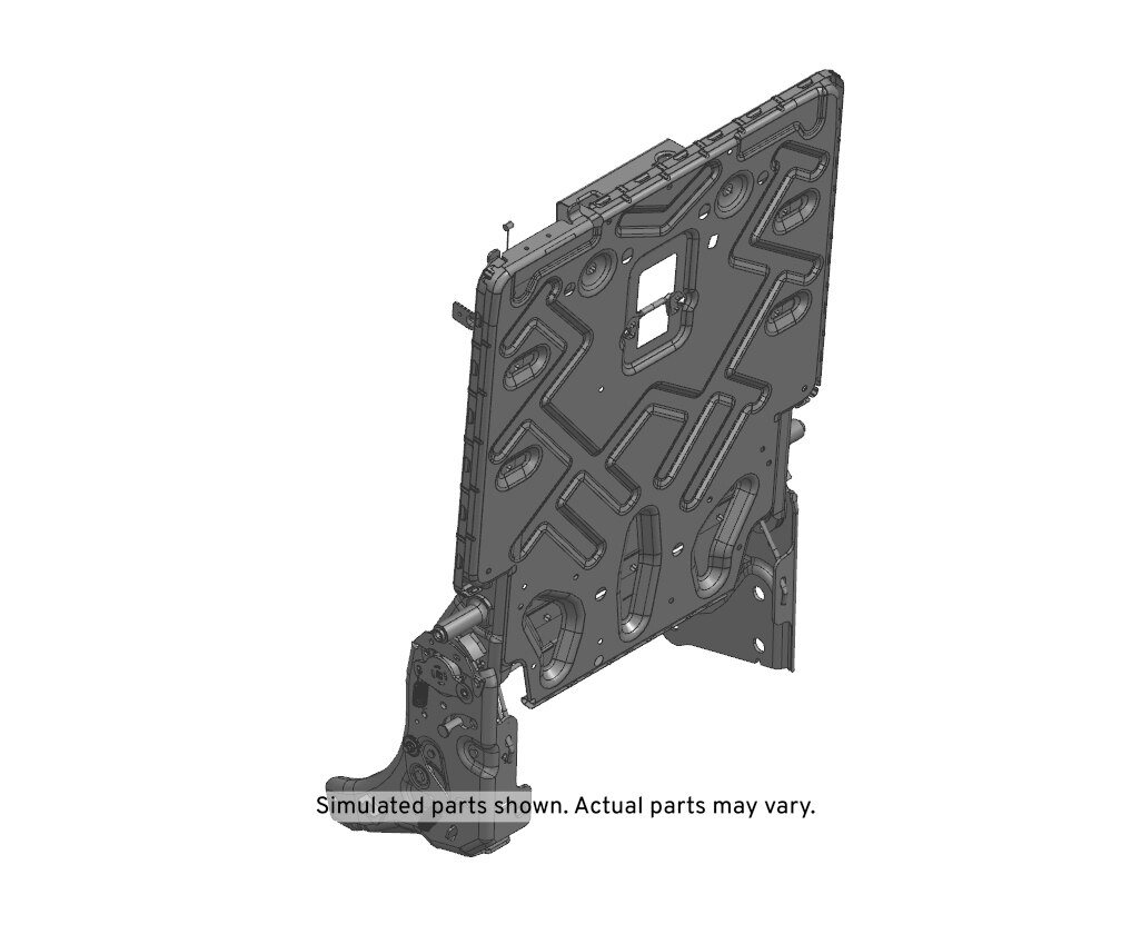 GM Genuine Parts Rear Driver Side Seat Back Frame