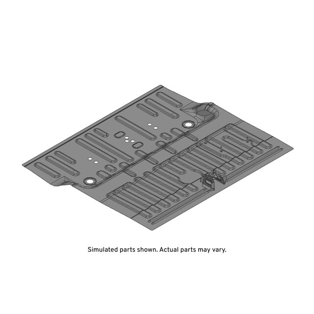 GM Genuine Parts Rear Floor Rear Panel