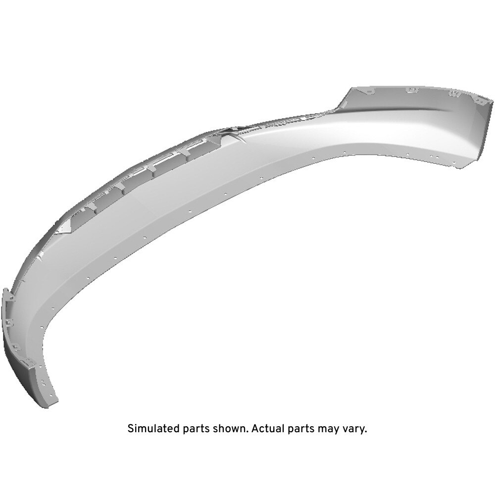 GM Genuine Parts Black Front Bumper Lower Fascia