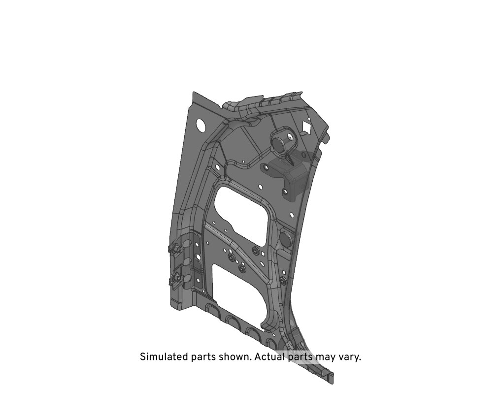 GM Genuine Parts Driver Side A-Pillar Inner Panel