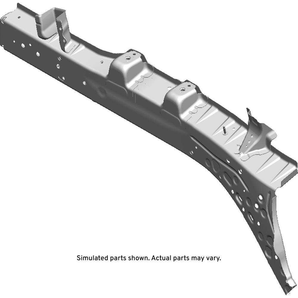 GM Genuine Parts Passenger Side Front Compartment Side Rail