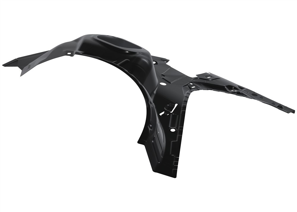GM Genuine Parts Passenger Side Quarter Inner and Rear Wheelhouse Panel