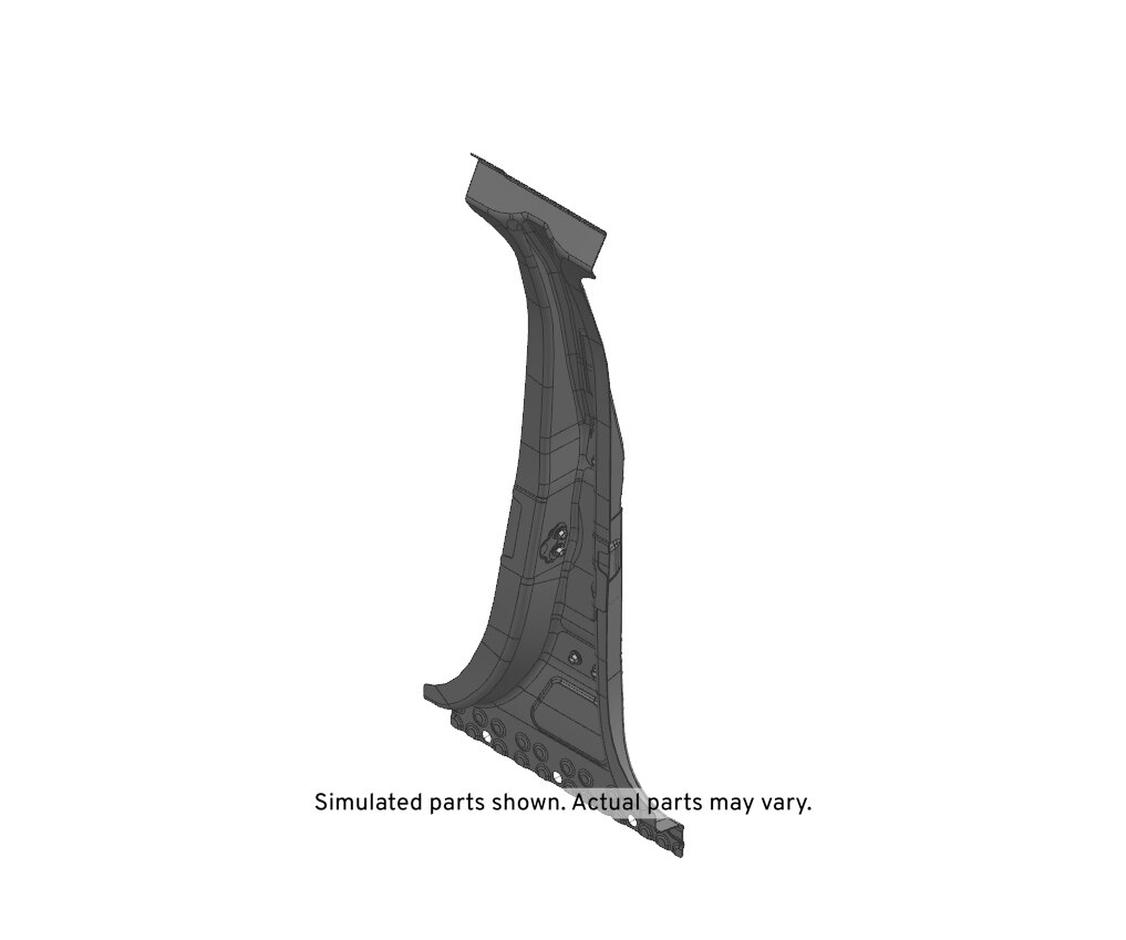 GM Genuine Parts Passenger Side Center Pillar Outer Panel Reinforcement