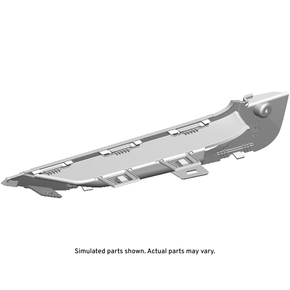 GM Genuine Parts Front Driver Side Bumper Fascia Outer Air Duct
