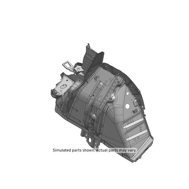 GM Genuine Parts Rear Passenger Side Wheelhouse Inner Panel