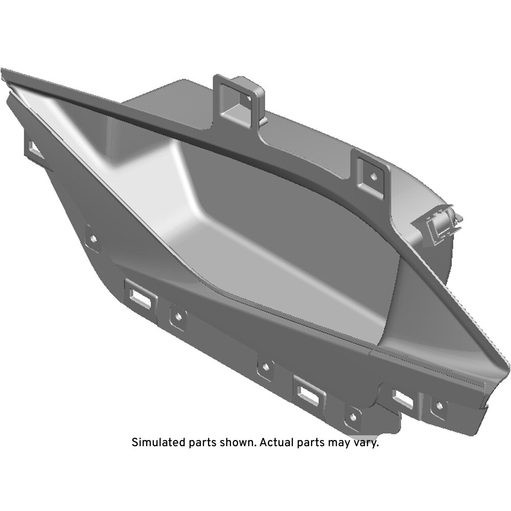 GM Genuine Parts Driver Side Front Floor Console Pocket
