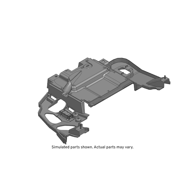GM Genuine Parts Passenger Side Instrument Panel Lower Trim Panel Insulator