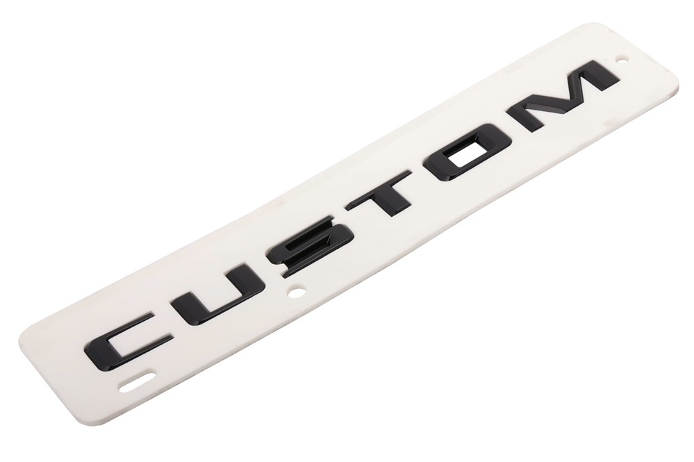 GM Genuine Parts Black (Custom) Emblem